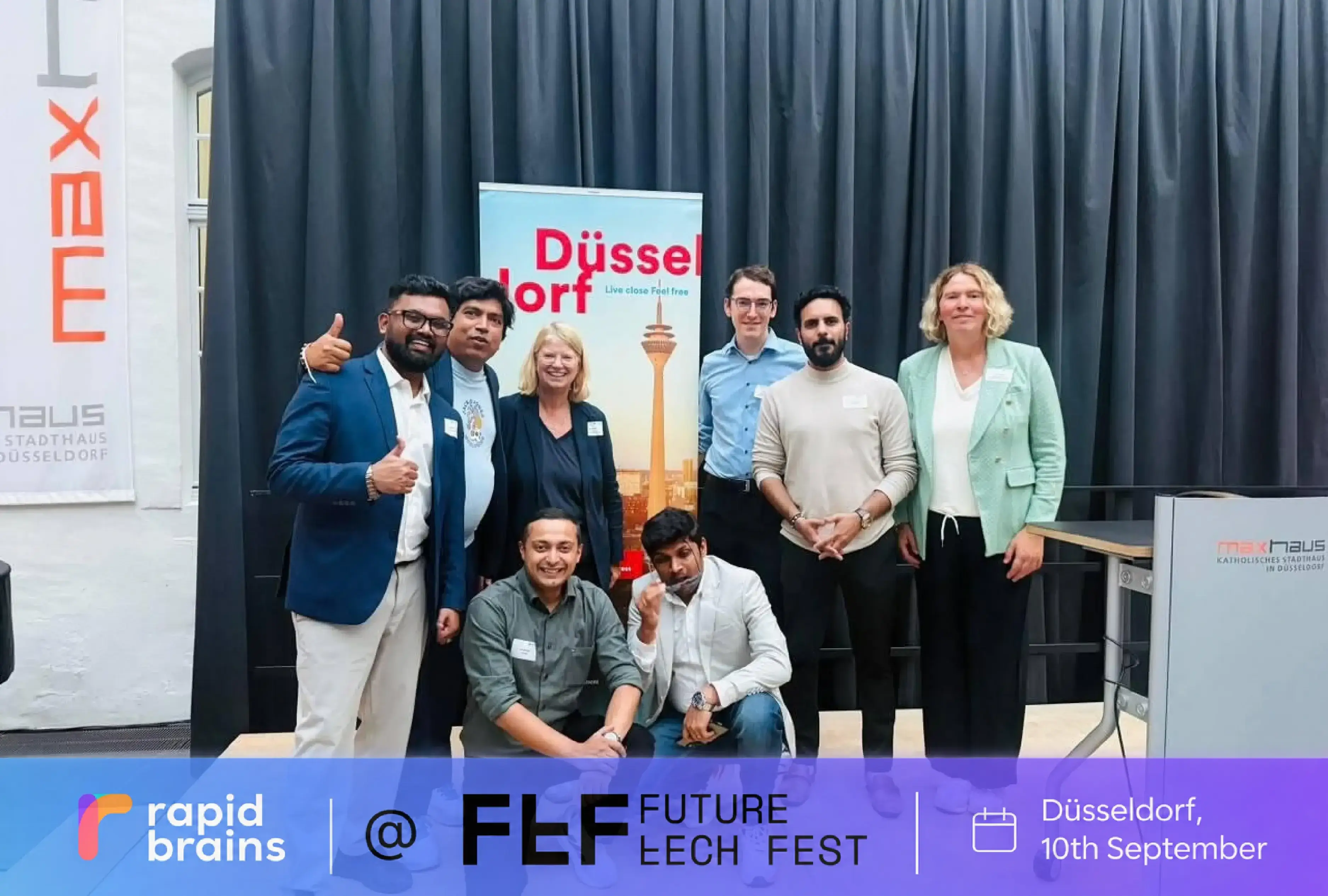 RapidBrains at Düsseldorf Future Tech Fest 2026